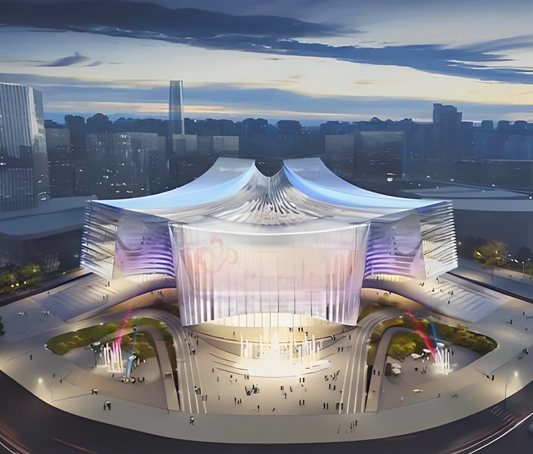 Centro de todos los medios de radio y televisión de Wuhan